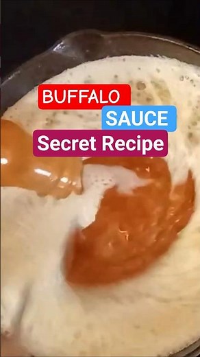 The easiest homemade Buffalo sauce you'll ever make! 🌶️🔥