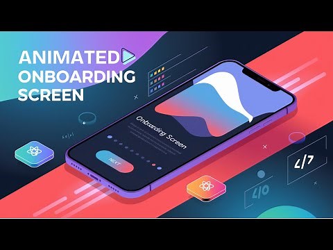 Create an Animated Onboarding Screen in React Native | Stunning UI & Smooth Transitions!