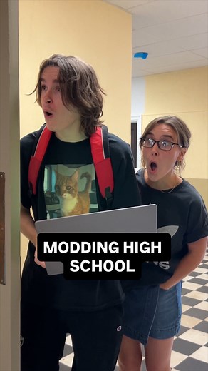 18K views · 513 reactions | you might break the game #americanhighshorts #videogame #highschool #modpack #modding | American High | Facebook