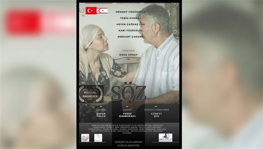 "Söz" kısa filmi, Los Angeles'ta Angaelica Festivali'nde gösterilecek