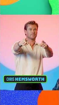 Chris Hemsworth picks the New York Giants! 🏈 #SlimeTime