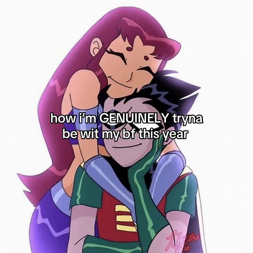 i love the teen titans sm🥹 #robinandstarfire #couples #boyfriend #fyp | Teen Titans