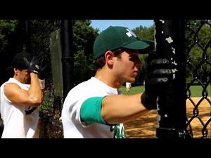 Nick Jonas playing Baseball (WICKETS) 08.16.2012