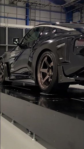HKS Tuned Nissan Z (RZ34) -Prototype Body Kit Wind Tunnel Test-