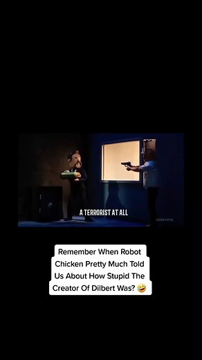 Remembering Robot Chicken's Hilarious Take on Dilbert Creator Scott Adams