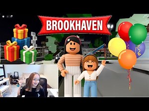 Brookhaven Mother Daughter Birthday Roleplay 🎉 Birthday Surprises, Ponies & Ice Cream! 🐴🍦🎂
