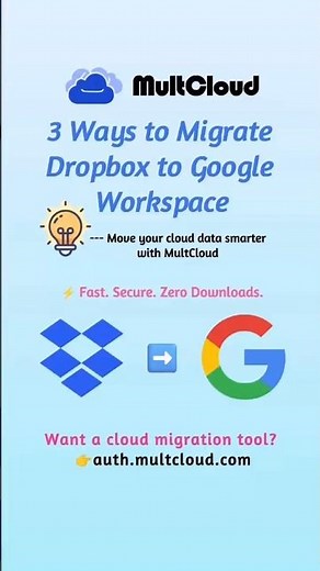 3 Ways to Migrate Dropbox to Google Workspace