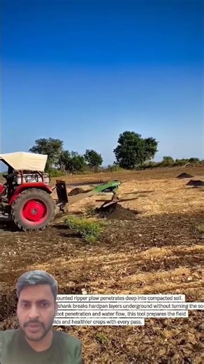 Tractor Mounted Subsoiler Ripper Plow #viral #shorts #shortsfeed #viralshorts