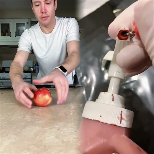 Cutting Apple#TUTORIALBe very fast and very patient.#foryoupage #ninja #viral #anime