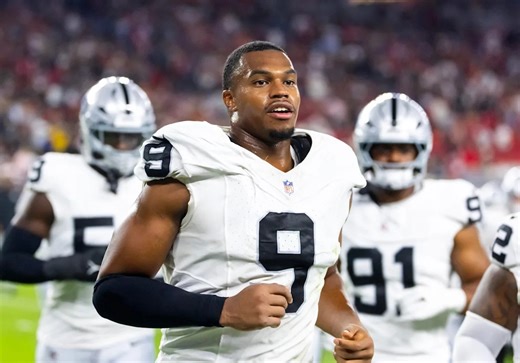 Former Raiders' DE Tyree Wilson pulls back the curtain on his trade to the New Orleans Saints in the perfect way