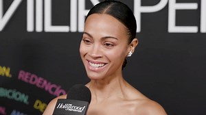 Zoe Saldaña Talks Biggest Challenges of Her Role in ‘Emilia Pérez’ | THR Video