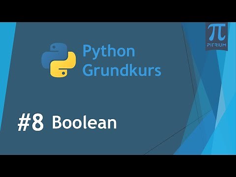 Programmieren lernen mit Python 👩‍🎓 #8 Boolean