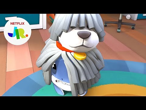 Sharkdog's Sneaky Dog Contest 🥇 Sharkdog | Netflix Jr