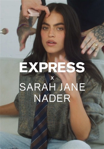 LOVE THY LOOK🖤 Introducing EXPRESS x SARAH JANE NADER collection, out now #ExpressPartner #DressToExpress