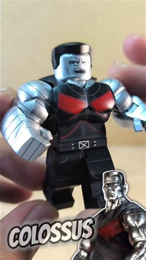 lego marvel | heavily muscled minifigure of colossus | minifigures lego unofficial #lego #marvel