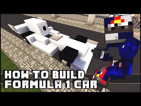 ► Minecraft : How to Make - Formula 1 Car