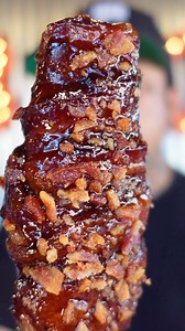 bacon on Bacon on BACON 🥓 For #NationlBaconDay here is some Triple Bacon Lollipop’s that even @kevinbacon himself would love 🤣 Yes it’s bacon wrapped bacon, sprinkled w/ bacon lol But the cured salty deliciousness from bacon wrapped around uncured pork belly strips then slow cooked till it’s super tender and then topped with more bacon is unreal! So call it what you want you anti-pork eaters but this shit was Fkn FIYAHHHHHH 🔥🤣 _______________________________________ 𝙏𝙝𝙞𝙨 𝙍𝙚𝙘𝙞𝙥𝙚 𝙖�