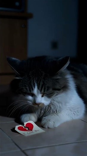 A Cat Who Loved Too Much 💔 | Silent Tears | Emotional Short #sadcat