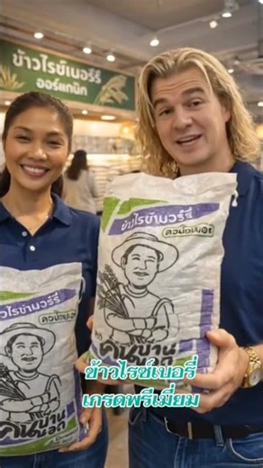 #ข้าวไรซ์เบอร์รี่ #farming #vegan #food #ข้าวกล้อง