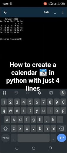 “Python Programming Language: How to Create a Calendar.”