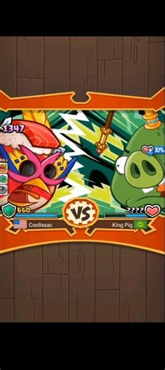 The Legendary Battle Of Red VS King Pig