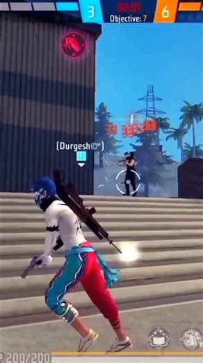 Durgesh Clutch Master! Insane FF 1v2 Comeback Play! 🔥