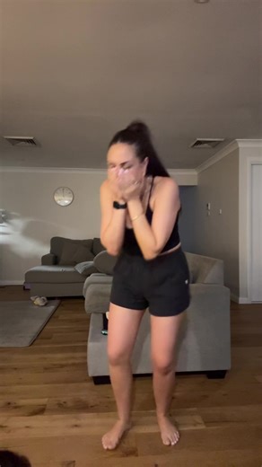 Baby Does Splits While Big Sister Trips