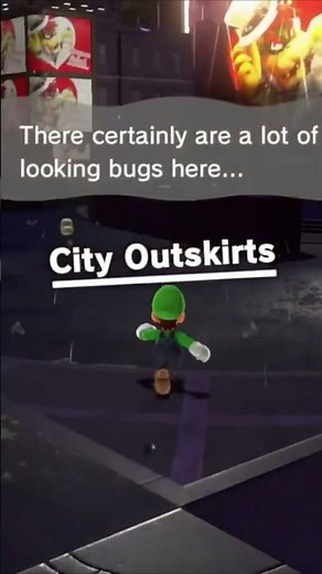 Luigi v Muted City! #shorts #supermarioodyssey #czech #luigi #mariocz #gameplay