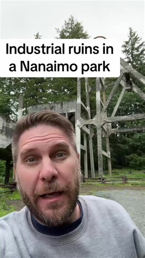 36K views · 313 reactions | The park this thing is in is located in Nanaimo and is called the Morden Colliery Historic Park. It s 4 hectares in size and protects features of Vancouver Island s rich coal mining history. This small, undeveloped day-use park contains the only remaining coal tipple on the Island. Check it out if you re in the area! It s kinda spooky and suuuuper quiet. #vancouverisland #nanaimo #history #nature | Mitzi Duenas | Facebook