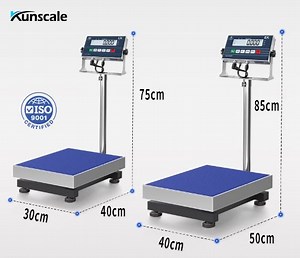 [Hot Item] 1000kg Stainless Steel Explosion-Proof LCD Display Digital Platform Scale Electronic Bench Scale