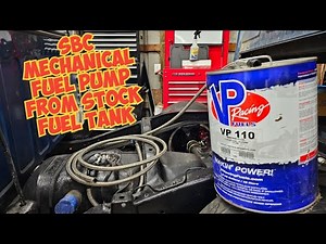 SBC S10 AN Fuel Line Setup | From Stock Tank to Mechanical Fuel Pump