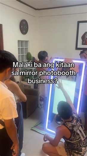 1.4M views · 4.6K reactions | Malaki ba talaga ang kita sa Mirror Photobooth business?  Let’s talk real numbers, real experience — hindi puro hype, legit results lang.  Watch this video para malaman kung worth it ba talaga pumasok sa ganitong negosyo. ✨ #MirrorBoothBusiness #SideHustlePH #MalaonMoments #EventBusinessPH | Malaon Moments - Mirror Photo Booth | Facebook