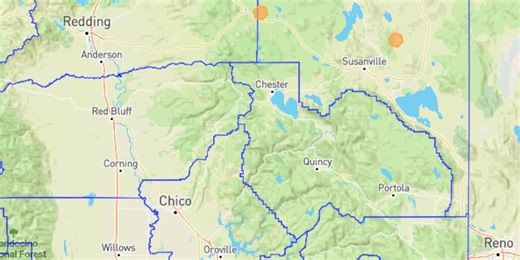 Updated California wolf sightings