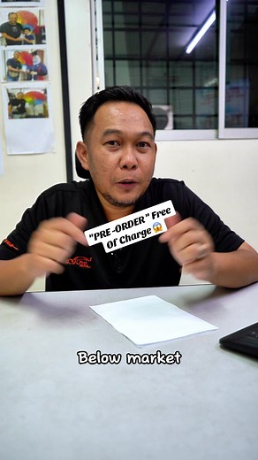 Pre Order Free Of Charge at Alpha Motor Sdn Bhd