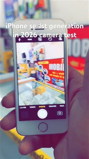 iPhone se 1st generation camera test in 2026 #apple #repair #mobifix