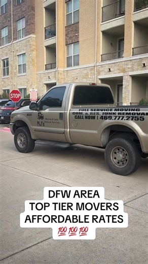 Serving the entire DFW area! Affordable & Efficient Moving & Junk Removal Service 💪 Call 469-777-2755 now for your free quote! 📲✅