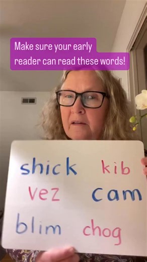 If your child can read big, run, nap but can’t read bim, rup, nop, that’s a red flag. 🌟 Real readers don’t memorize words. They sound them out. 🧠 When kids guess or memorize, they hit a wall around 2nd grade—and that’s when confidence crumbles. Make sure your child is saying a sound for every letter and blending those sounds together. That’s the path to real reading—not just guessing. | Sher Marshall