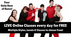 LIVE Online Dance Classes everyday FREE!