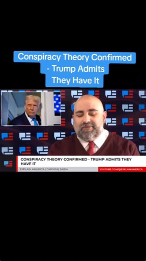 Conspiracy Theory Confirmed - Trump Admits They Have It #breakingnews #latestnews #donaldtrump