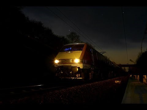 British Rail Class 91 Walkround Traction Guide featuring 91107