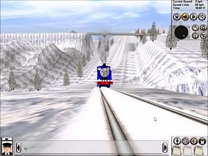 Trainz 2006 Thomas The Winter Engine Part 1