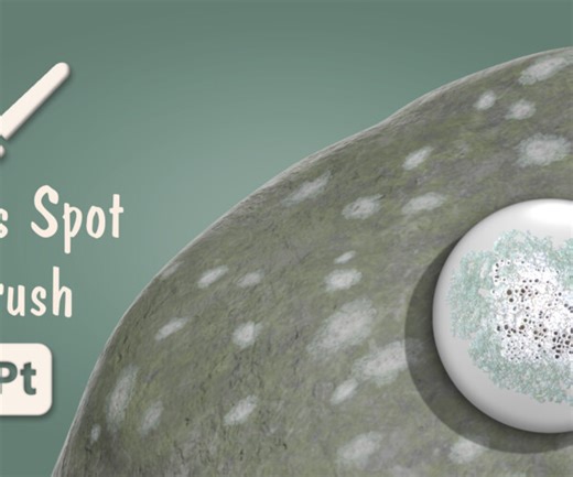ArtStation - Moss Spot Brush/Tool | Brushes