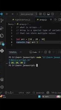 JavaScript part 44 🤯 Arrays 🤔🤯 || what is array in JavaScript || learn arrays step by step #arrays