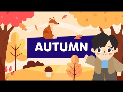 Autumn Vocabulary for Children! 🍂