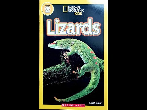Read Aloud- Lizards by Laura Marsh | Nonfiction, text features with close picture game