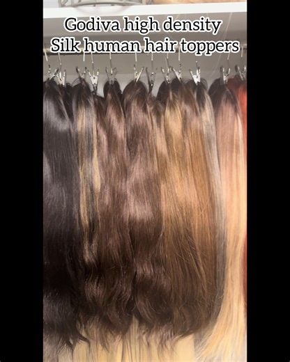 ✨ Our High Density Silk Toppers ✨ Looking for beautiful volume, natural coverage and a flawless finish? Our high density silk toppers are designed to give you fuller, thicker hair while blending seamlessly with your own. 💫 Ultra-natural silk top for a realistic scalp 💫 High density for extra volume and coverage 💫 Lightweight and comfortable for everyday wear 💫 Available in lots of gorgeous colour options to match perfectly with your natural hair Whether you're experiencing thinning hair or s