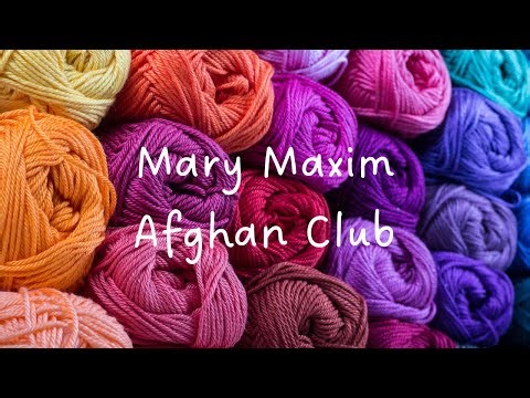 Mary Maxim Afghan Club - September 2025 #marymaxim #crochet #subscriptionbox