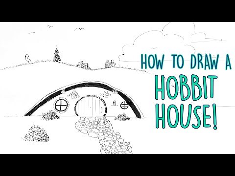 How to Draw a Hobbit House