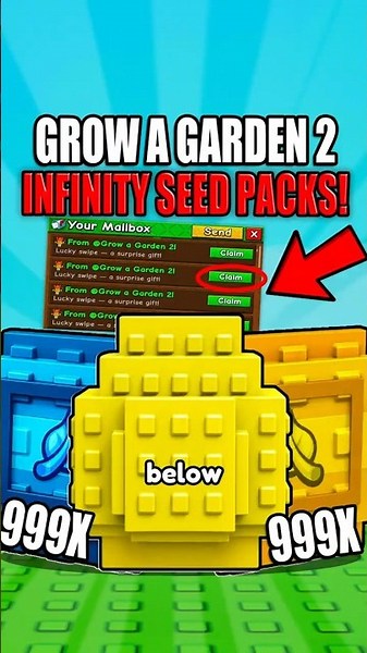 This GLITCH Gives INFINITE Seed Packs & Eggs (Grow A Garden 2)