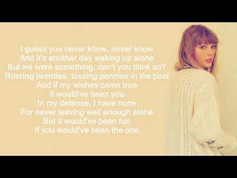 Taylor Swift - The One (Lyrics)